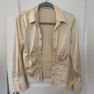 Abercrombie ruched blouse